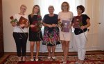 Wręczenie aktów mianowania nowo mianowanym nauczycielom oraz nominacji nowym dyrektorom w Gminie Małkinia Górna