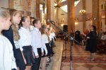 Uroczysty koncert Gminnego Chóru Dziecięcego z okazji XVIII Dnia Papieskiego w Małkini Górnej